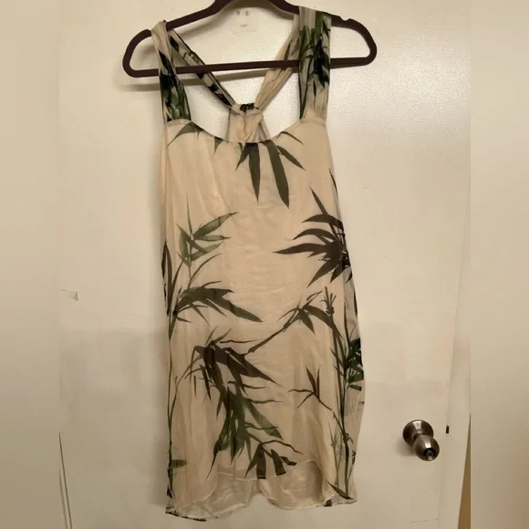 linen halter top dress The Linen Halter-Neck Dress main image 1